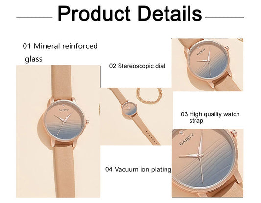 GAIETY Ladies Watches Luxury